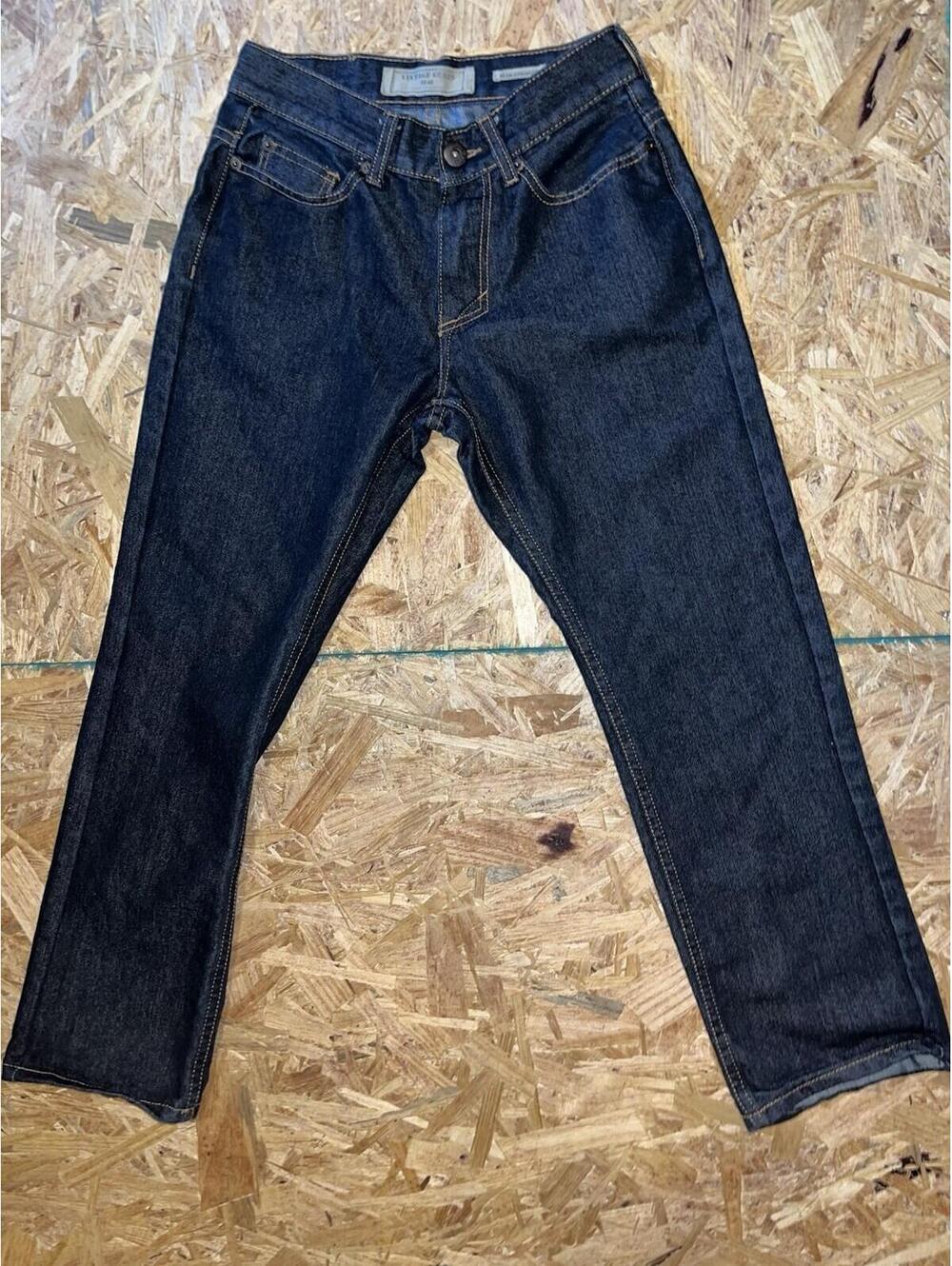 Vintage Genes 1891 Slim Jeans Dark Indigo Wash Men’s W28 L30 Straight